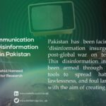 Strategic Communication and Counter-Disinformation Insurgency in Pakistan