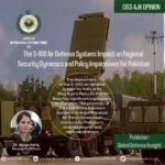 The S-400 Air Defense System: Impact on Regional Security Dynamics and Policy Imperatives for Pakistan