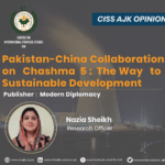Pakistan-China collaboration on Chashma 5: the way to sustainable development
