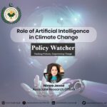 Role of Artificial Intelligence in Climate Change