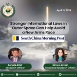 Stronger international laws in outer space can help avoid a new arms race