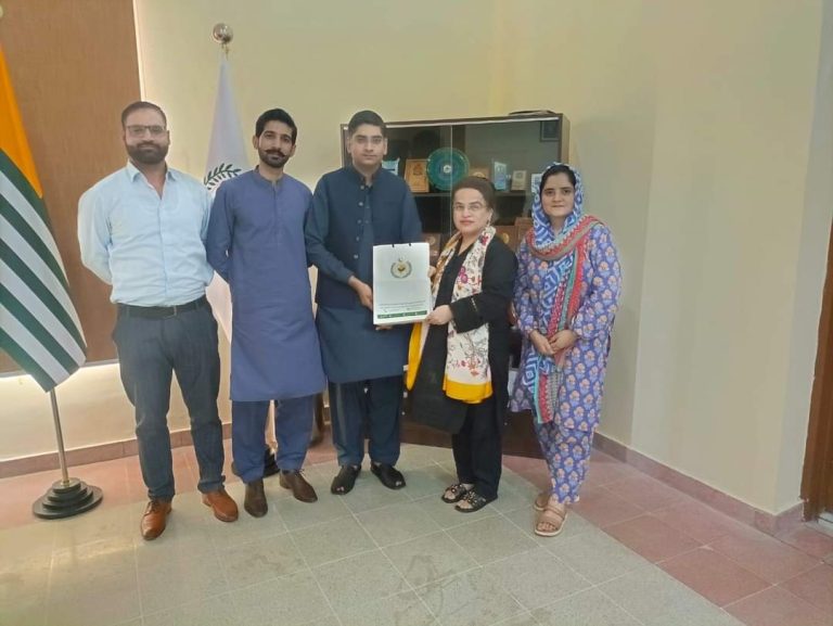 Visit of Delegation of Youth Parliament of Pakistan