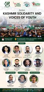 Kashmir Solidarity and Voices of Youth
