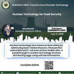Nuclear technology for food securityr
