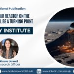 A Nuclear Reactor on the Moon will be a Turning Point